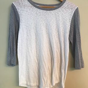 J. Crew Baseball Tee